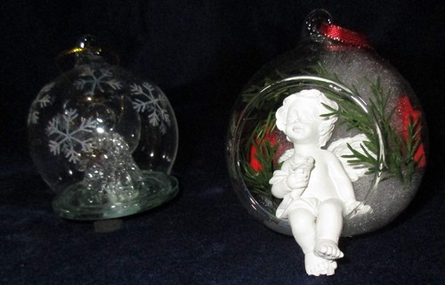 Glas weihnachtskugeln 1 mit - 2,