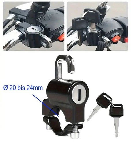 Fahrrad motorrad helm schloss - helm,