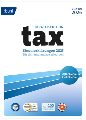 Buhl tax 2026 berater edition - 2026, berater-edition