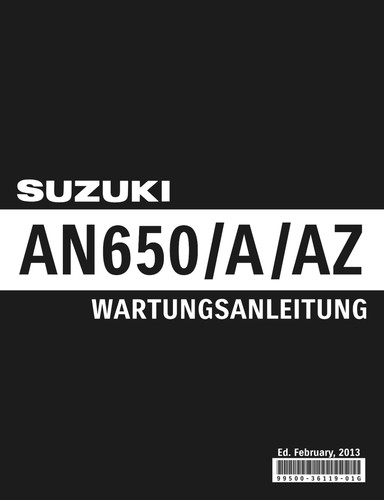 Suzuki an650 burgman - a/az,