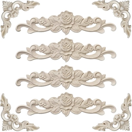 Holz ornamente set stück - holz, 8