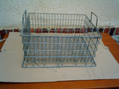 Alter drahtgitterkorb - alter,