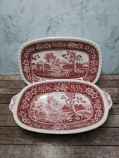 Villeroy & Boch V&B Rusticana Rot - Servierteller Und Schale 30x20 cm
