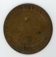 Original Plakette Rhenania - Ossag (Schell) 3 Tage Harzfahrt 1933