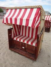 Ostsee-Strandkörbe ? Ideal für Privat & Gewerbe,  Blau/Weiß, oder Rot/Weiß