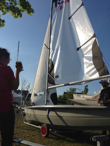 Segelsportjolle vision xl - segelsportjolle,