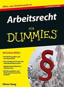 Arbeitsrecht fur dummies - dummies, von