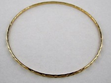 Armreif Gold Silber Rosegold einfach oder mit Anhänger der Klassiker Top Trend 