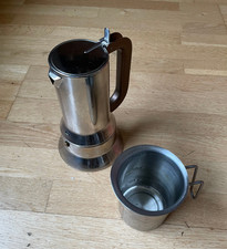 Alessi Design Espressokocher Espressomaschine Mokka 9090 R. Sapper