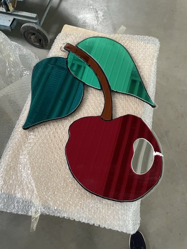 Spiegelschild kirsche neu - spiegelschild,