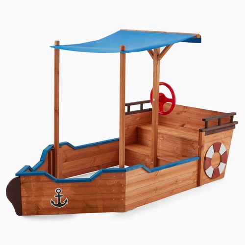Sandkasten holz piratenboot - sandkasten,