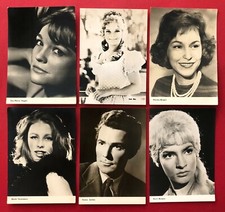 6 x Schauspieler Foto AK um