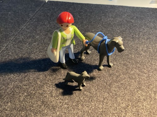 Playmobil dogge mit welpen - dogge,
