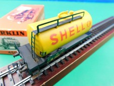 C14 Märklin H0 4502 Güterwagen Esso Kesselwagen OVP