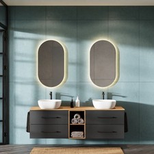 Doppelwaschbecken mit