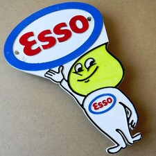 ESSO MAX Gusseisen Schild