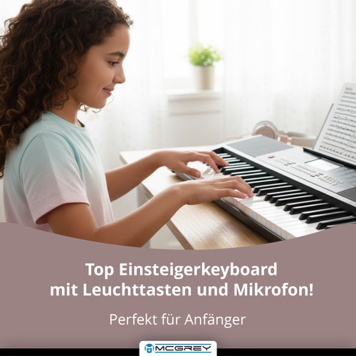 Leucht tasten keyboard - 61,