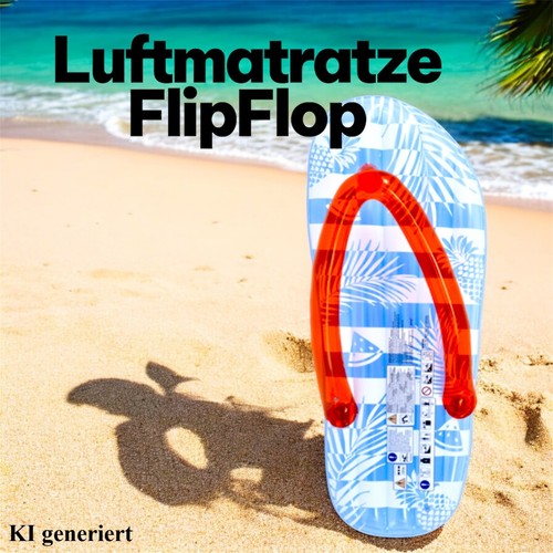 Luftmatratze flipflop pool - luftmatratze,