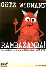 GÖTZ WIDMANN 2018 TOUR - orig. Concert Poster - Konzert Plakat - Din A1 xx