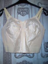 Vintage edler strammer Spitzen Mieder Long BH 85 B haut Pin Up Bra NEU    (ab51)