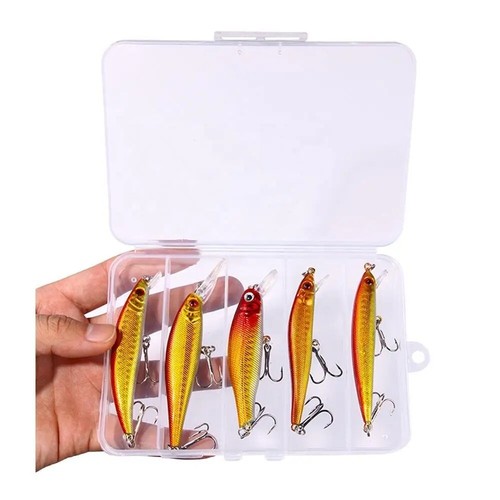 Wobbler crankbait set mit box - crankbait,