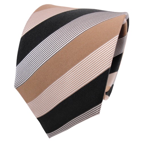 Tigertie seidenkrawatte beige - tigertie,