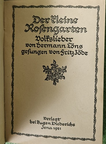Eugen diederichs der kleine - diederichs,