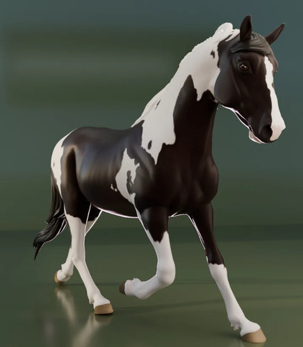 Scout spotted saddle - -,