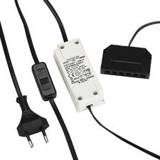 Trafo Transformator 6 / 12 Watt mit 6-fach Verteiler für LED Leuchten SOTECH