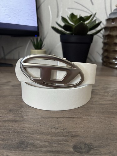 White diesel belt unisex - /, /