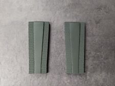 BREITLING Kautschukarmband 311S 22-18 22mm Grün Olive Rubber Strap Superocean 42