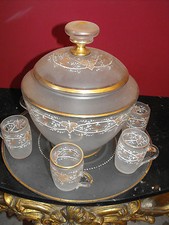 antike Bowle Bowleservice
