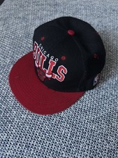 Chicago Bulls Mitchell & Ness NBA Team Snapback Cap Chicago Bulls Rot/Schwarz 