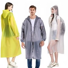 Damen Herren Regenmantel