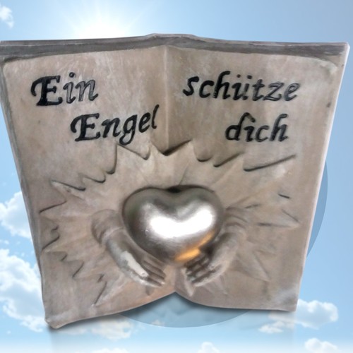 20cm deko skulptur buch - 20cm,