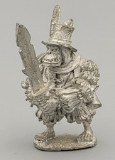 Warmonger Miniatures: Scratcharse Currocketh - Ork Landsknecht - Great Orc ZINN