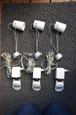 3 IKEA Lampen ISFALL mit Porzellanschirm