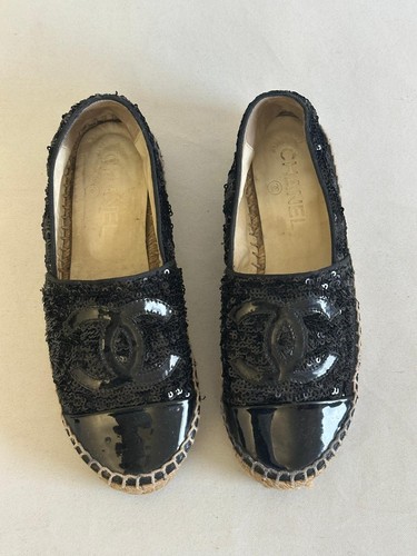 Chanel leather espadrilles - leather,