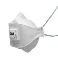 3M™ Aura™ Partikelmaske 06923+ mit Ventil Mundschutz Staubmaske einzeln verpackt