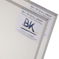 2x BK EXTRA DEEP KEILRAHMEN 80x100cm | Leinwände auf extra hohen 38mm Keilrahmen