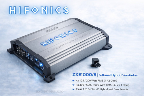 Hifonics zxe1000 class - class, a/b