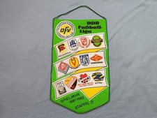 Wimpel DDR Fußball Liga Staffel D Spieljahr 1981/1982 DFV
