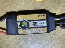 D-Power Comet 20A Brushless ESC für 2-4S mit BEC   RC Modellbau Regler
