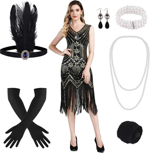 Flapper kleid 1920er jahre - kleid,