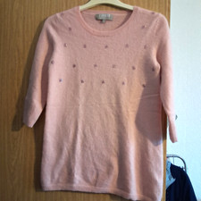 Zart rosa Kashmir Pullover Damen M von Thomas Rath