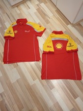 1 Scuderia Ferrari Shell V Power Helix 1 Polo Tshirt Größe M