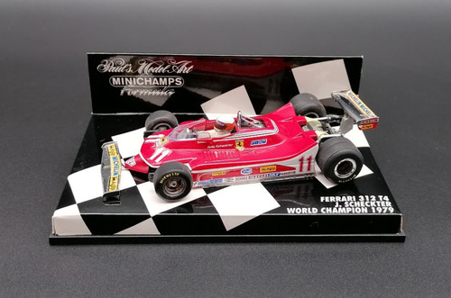 Scheckter ferrari 312 t4 - ferrari,