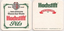 Hochstift Pils - alter Bierdeckel "Hochstift alkoholfrei"