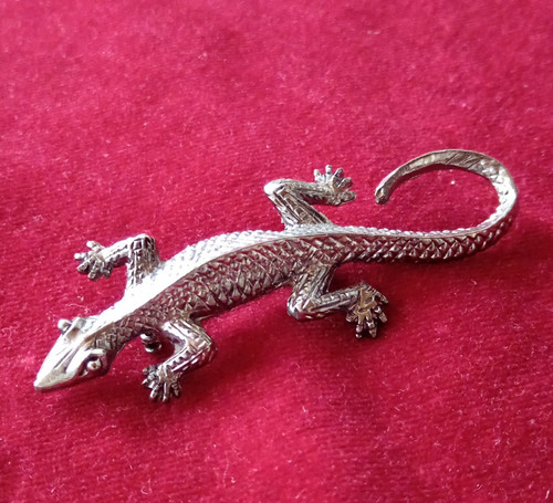 Eidechse gecko brosche - eidechse/gecko,