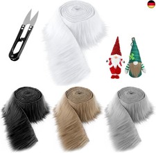 4 Stück Kunstfell zum